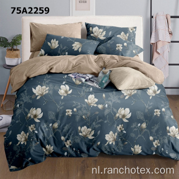 100% polyester bedset geprinte beddeksels van beddenkappen